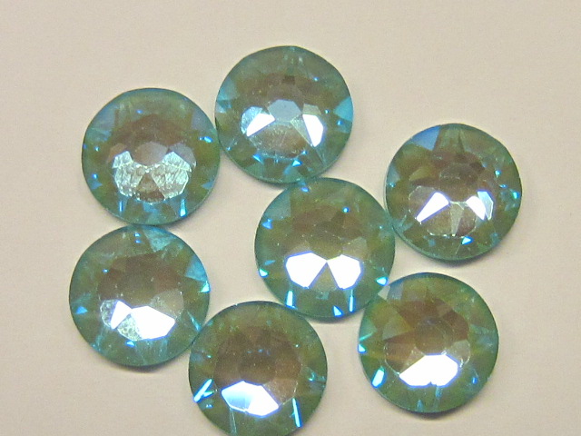 1 Gross 12ss CRYSTAL SILK SAGE DeLITE FLATBACK European Rhinestones